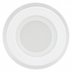 светодиодная панель lt-r96wh 6w day white 120deg (arlight, ip40 металл, 3 года)