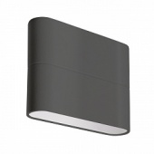 светильник sp-wall-flat-s110x90-2x3 w warm3000 (gr, 120 deg, 230 v)