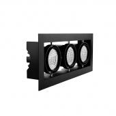 TLЕ - Graziozo Next 3x39W/827 45° CRI 83+ black 1.05A 2700К, светодиодный карданный светильник