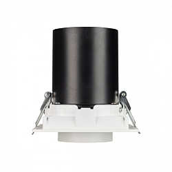 светильник ltd-pull-s110x110-10w day4000 (wh, 24 deg, 230v) (arlight, ip20 металл, 5 лет)
