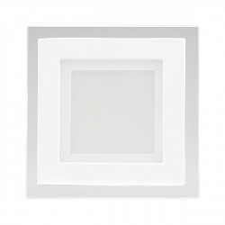 светодиодная панель lt-s96x96wh 6w day white 120deg (arlight, ip40 металл, 3 года)