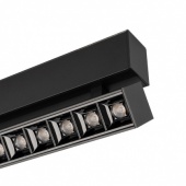 светильник mag-laser-fold-45-s320-12w warm3000 (bk, 15 deg, 24v), магнитный трековый светильник