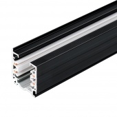 tle-500bk  осветительный шинопровод трехфазный четырехлинейный euro standart , l=500mm, цвет чёрный