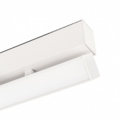 светильник mag-flat-fold-45-s605-18w warm3000 (wh, 100 deg, 24v), магнитный трековый светильник