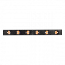 светильник mag-dots-25-l200-6w warm3000 (bk, 30 deg, 24v) (arlight, ip20 металл, 3 года)