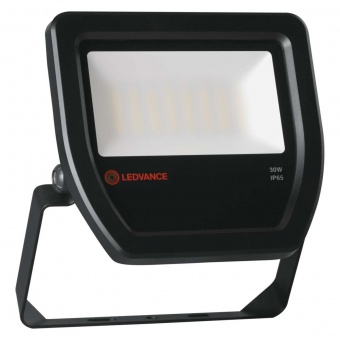 floodlight  30w/2160/6500k black ip65   2160лм 185x162x26 ledv - led прожектор osram