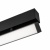 светильник mag-flat-fold-45-s205-6w warm3000 (bk, 100 deg, 24v), магнитный трековый светильник