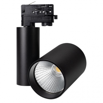 светильник lgd-shop-4tr-r100-40w day4000 (bk, 24 deg)