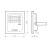 светодиодный прожектор ar-flg-flat-architect-10w-220v white 50x70 deg