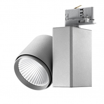 TLЕ - HUB V LED 39W/860 45° CRI 83+ silver 1.05A 6000К, светодиодный трековый светильник