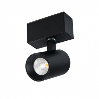 светильник mag-spot-45-r85-7w warm3000 (bk, 24 deg, 24v), магнитный трековый светильник