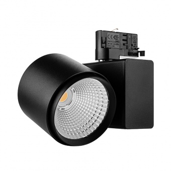 TLЕ - HUB LED 39W/830 45° CRI 83+ black 1.05A 3000К, светодиодный трековый светильник