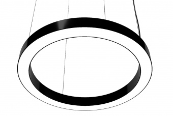 tle - ring фигурный профильный светильник, кольцо