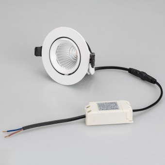 светильник ltd-explorer-r100-12w white6000 (wh, 38 deg)