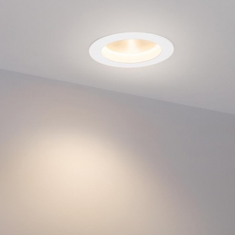 светодиодный светильник ltd-145wh-frost-16w warm white 110deg