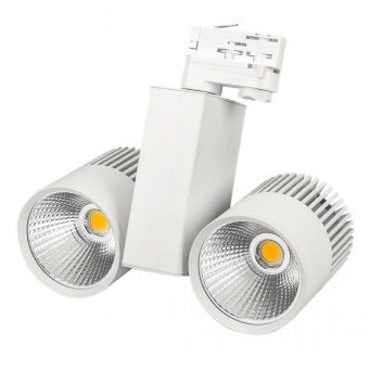 светодиодный светильник lgd-2271wh-2x30w-4tr warm white 24deg
