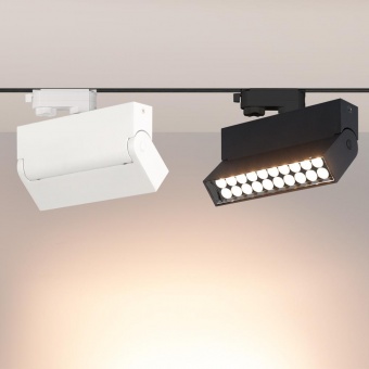 Светильник LGD-LOFT-TRACK-4TR-S170-20W White6000 (BK, 24 deg)