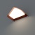 светильник lgd-wall-delta-1r-12w warm white