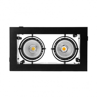 TLЕ - Graziozo Next 2x39W/850 45° CRI 83+ black 1.05A 5000К, светодиодный карданный светильник