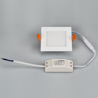 светильник dl-93x93m-5w warm white