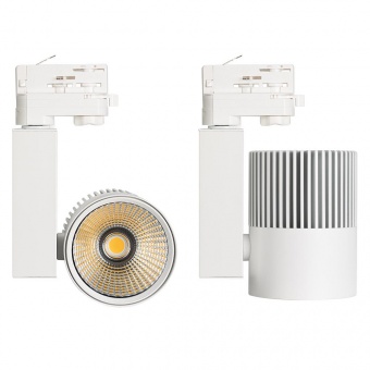светильник lgd-ares-4tr-r100-40w white6000 (wh, 24 deg)