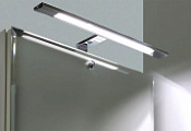 Накладные и подвесные светильники для освещения зеркала в ванной комнате