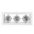 TLЕ - Graziozo Next 3x39W/для МЯСА 45° white 1.05A , светодиодный карданный светильник