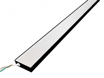 tle - steel-1480 slim 3000k 29вт prisma черный