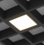 светильник dl-grigliato-s90x90-12w warm3000 (bk, 90 deg, 230) (arlight, ip40 металл, 3 года)