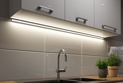 Светодиодные светильники для кухни под шкафы